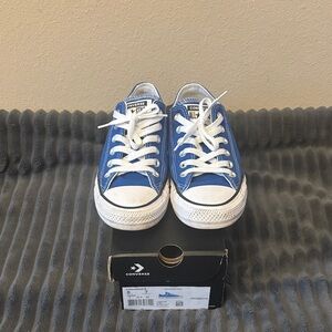 Converse Blue and White Sneakers